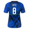 Maillot de Supporter Etats-Unis ERTZ 8 Extérieur Coupe du Monde 2022 Pour Femme